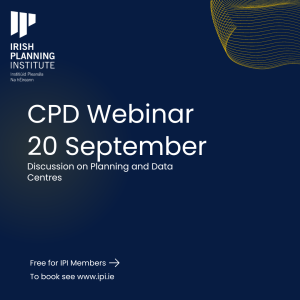 Webinar: Discussion of data centres and planning issues (IPI member)