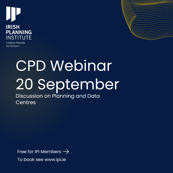 Webinar: Discussion of data centres and planning issues (non-member)