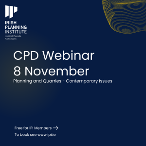 Webinar: Planning and Quarries (IPI member)